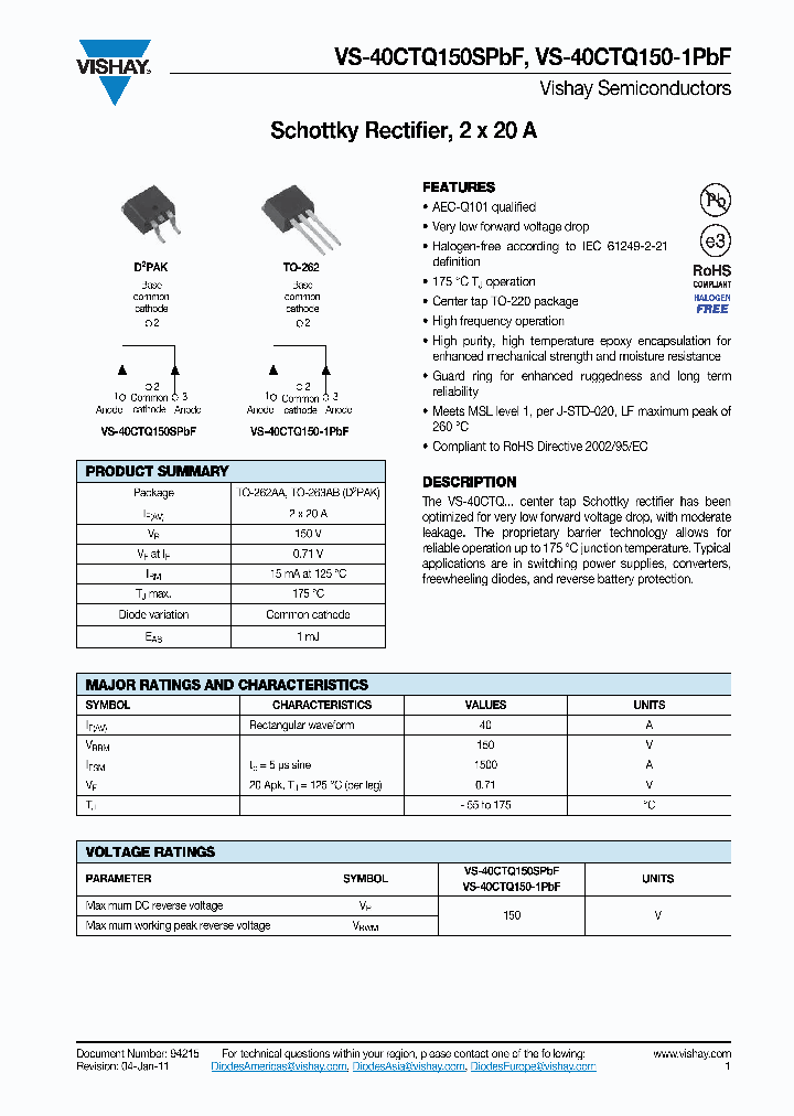 VS-40CTQ150SPBF_8510207.PDF Datasheet