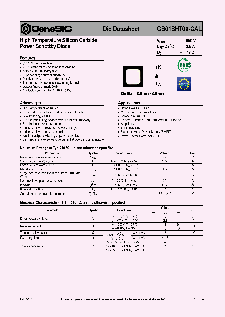 GB01SHT06-CAL-15_8512742.PDF Datasheet