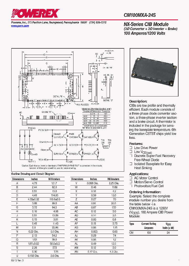 CM100MXA-24S_8518778.PDF Datasheet