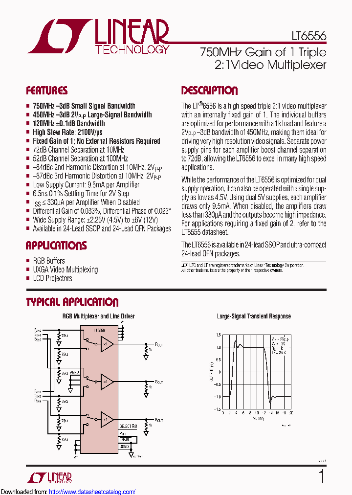 LT6556CGNTRPBF_8526846.PDF Datasheet