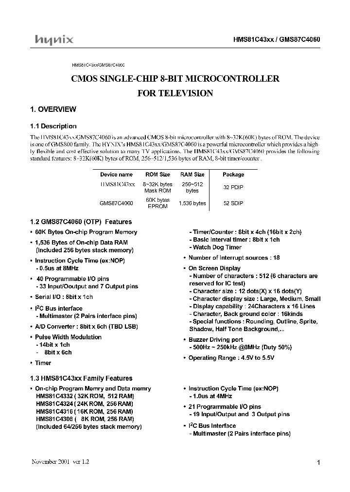 HMS81C4308_8541416.PDF Datasheet