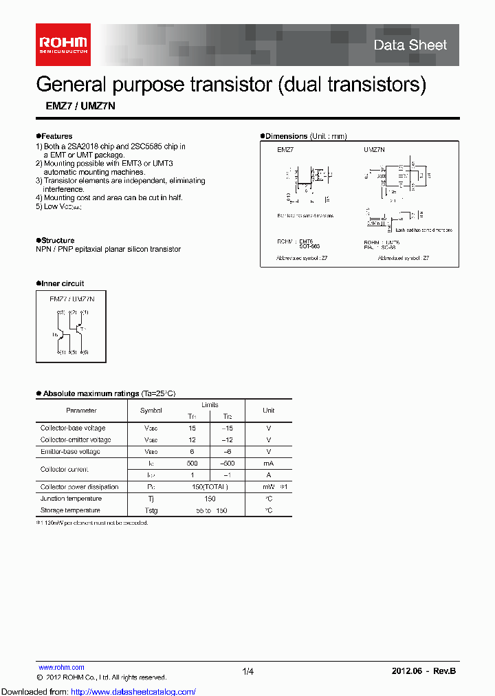 UMZ7NTR_8551767.PDF Datasheet