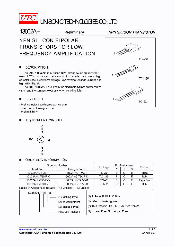 13002AHL-T92-F-K_8553180.PDF Datasheet