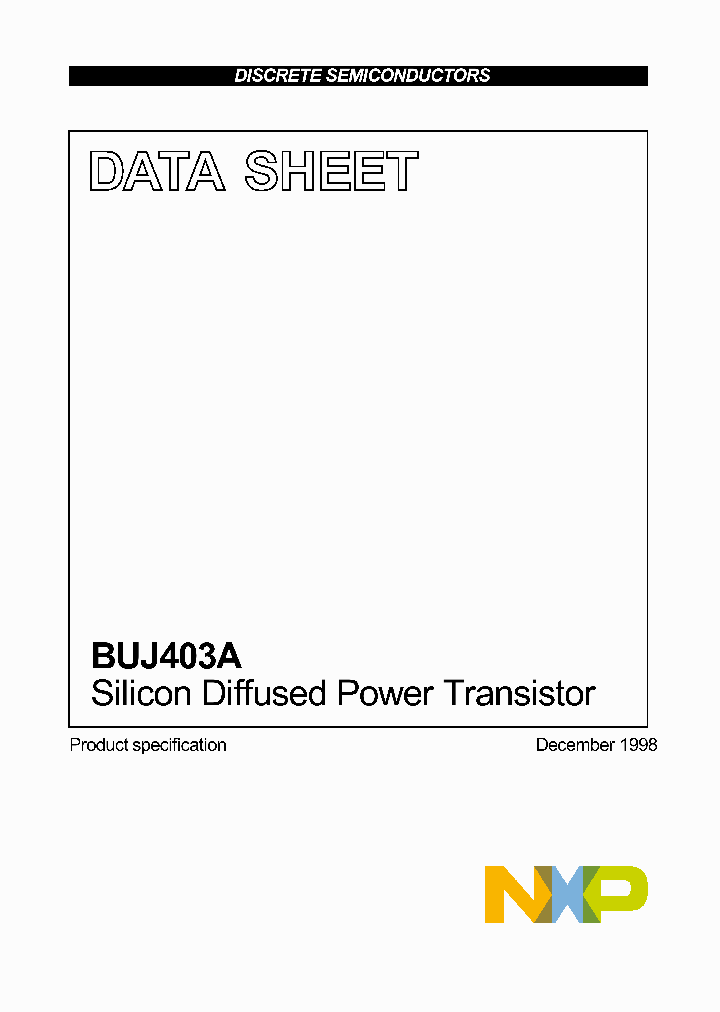 BUJ403A127_8557700.PDF Datasheet