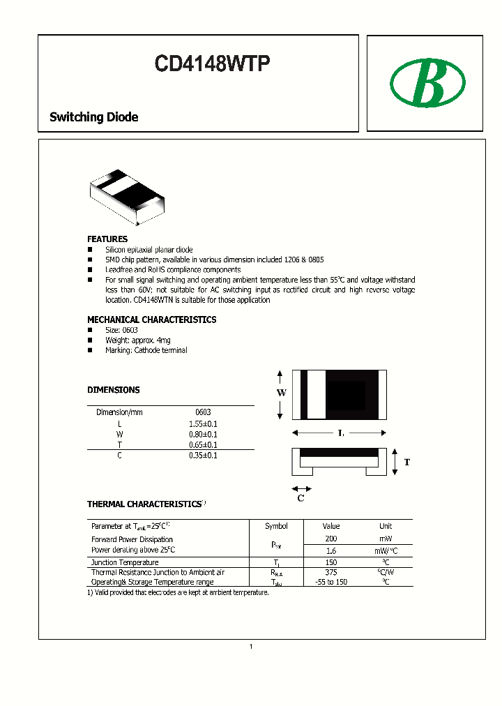 CD4148WTP_8569086.PDF Datasheet