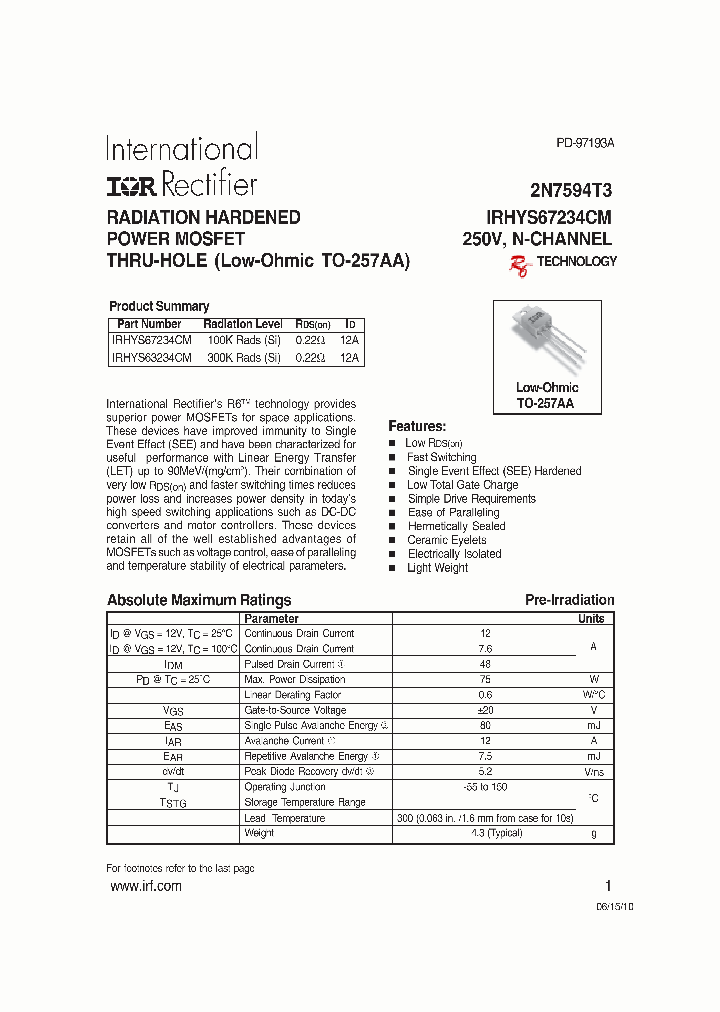 IRHYS67234CM_8570849.PDF Datasheet