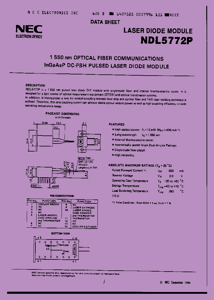 NDL5772P_8572477.PDF Datasheet