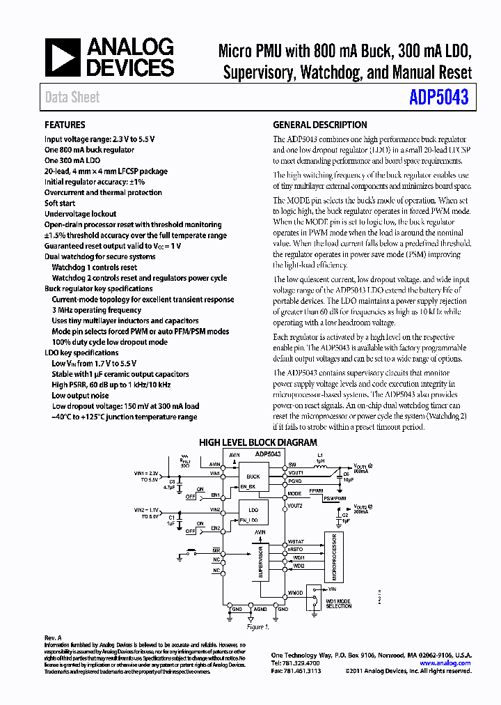 ADP5043_8584820.PDF Datasheet