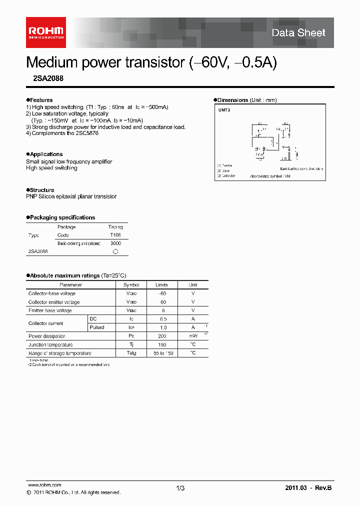 2SA2088-11_8597020.PDF Datasheet