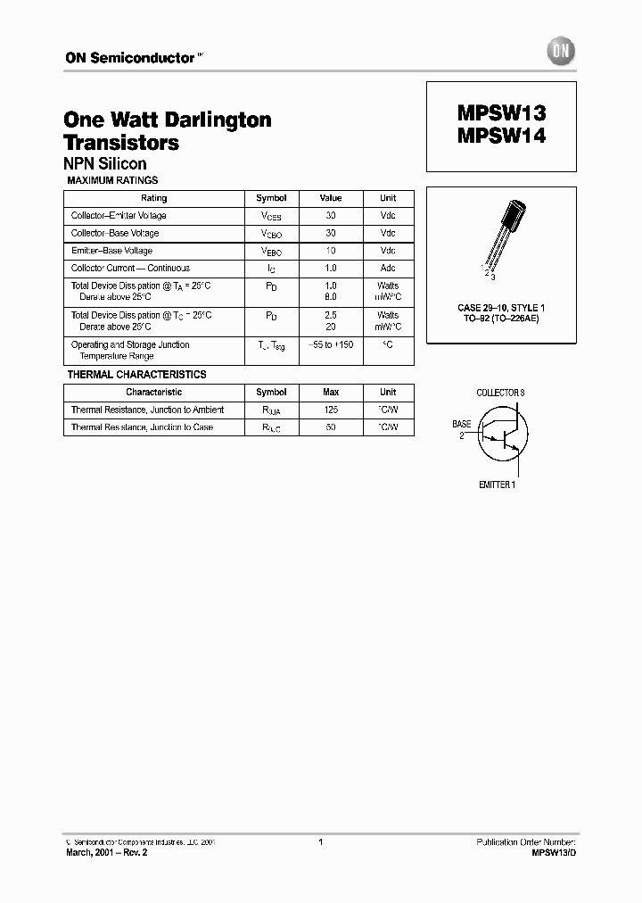 MPSW13_8599366.PDF Datasheet