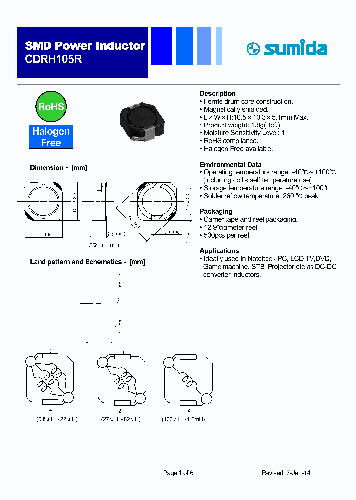 CDRH105RNP-471NC_8601626.PDF Datasheet