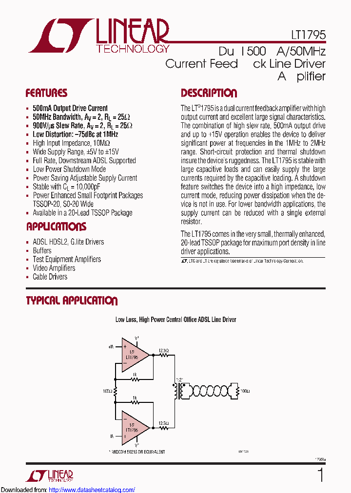 LT1795IFEPBF_8602203.PDF Datasheet