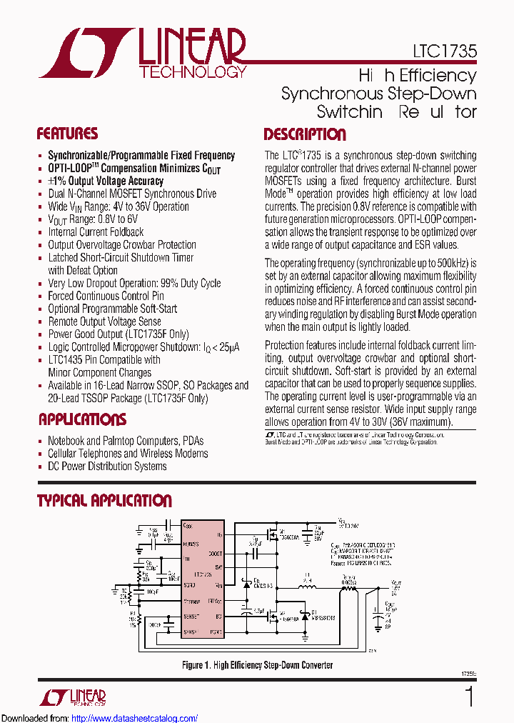 LTC1735IF_8602227.PDF Datasheet