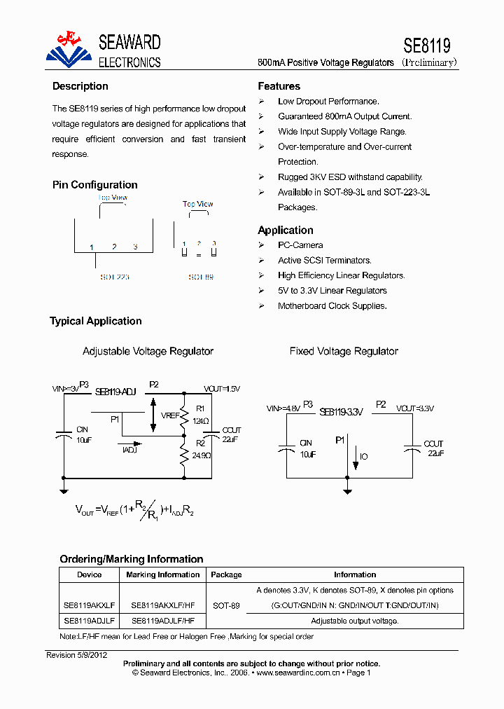 SE8119_8610177.PDF Datasheet