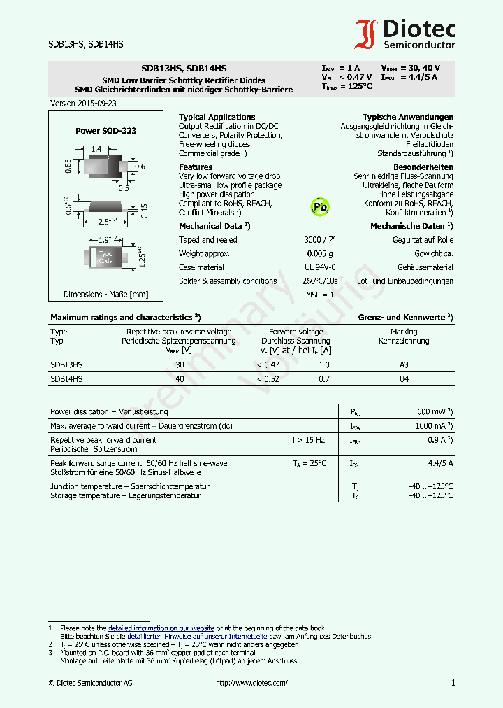 SDB14HS_8613097.PDF Datasheet