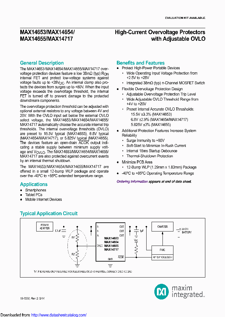 MAX14655EWCTCJD_8613125.PDF Datasheet