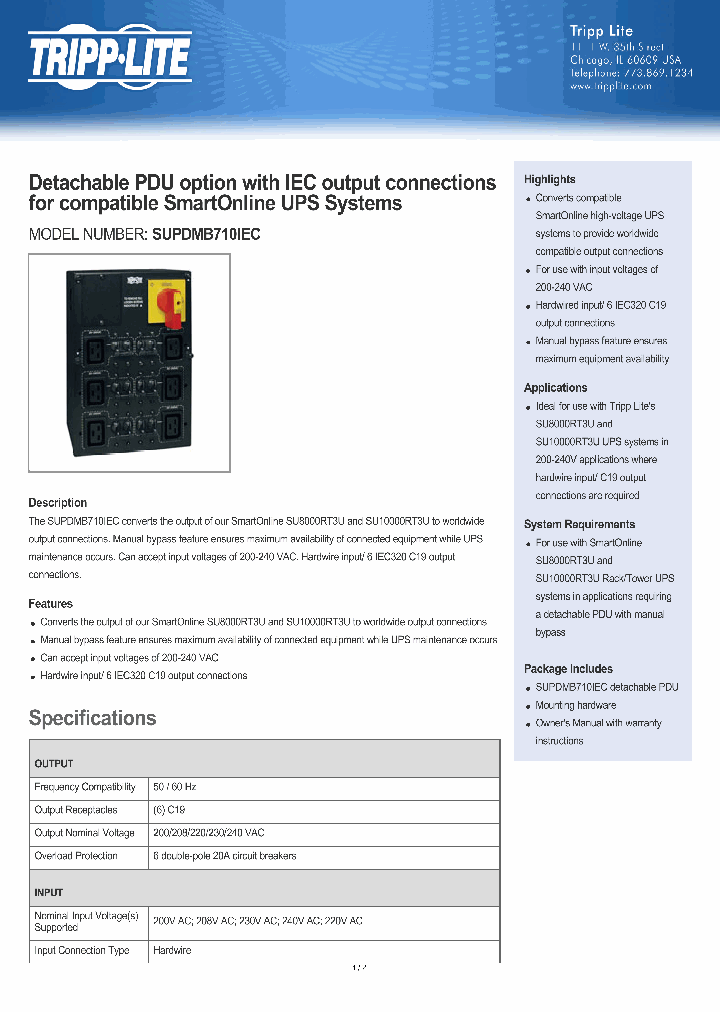 SUPDMB710IEC_8615227.PDF Datasheet