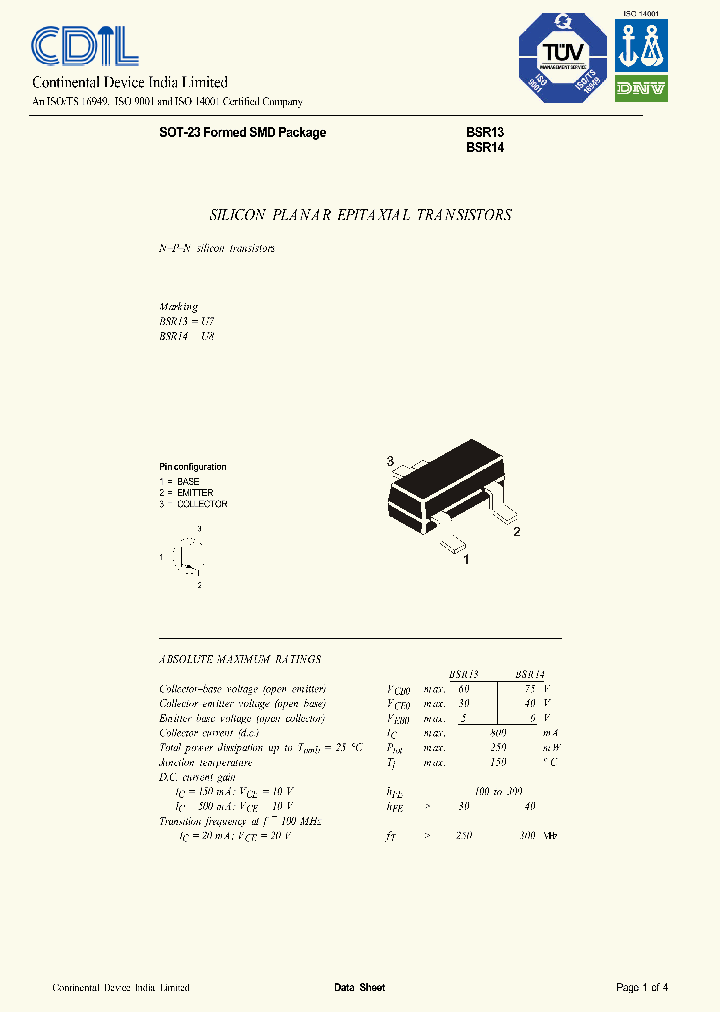 BSR13_8624464.PDF Datasheet