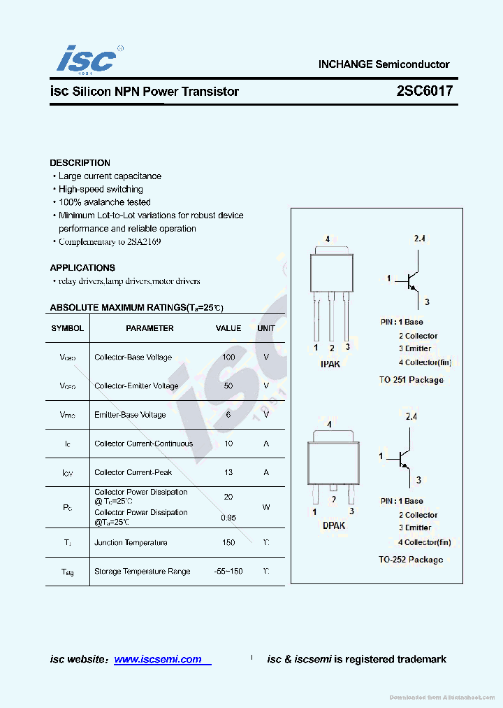 2SC6017_8625983.PDF Datasheet