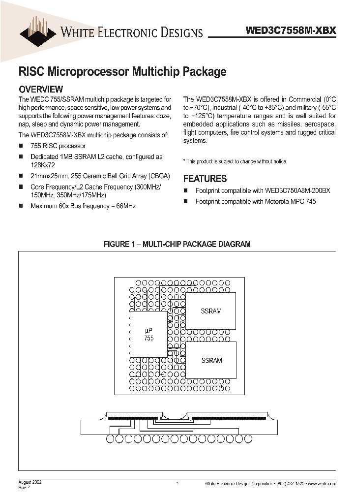 WED3C7558M300BM_8626095.PDF Datasheet