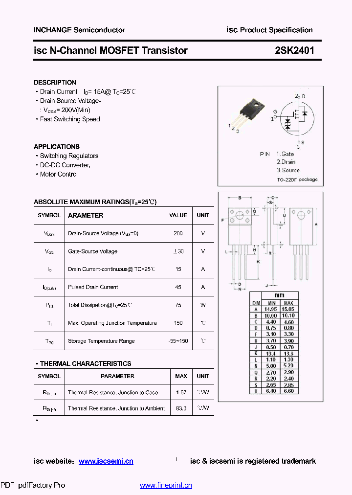 2SK2401_8630361.PDF Datasheet