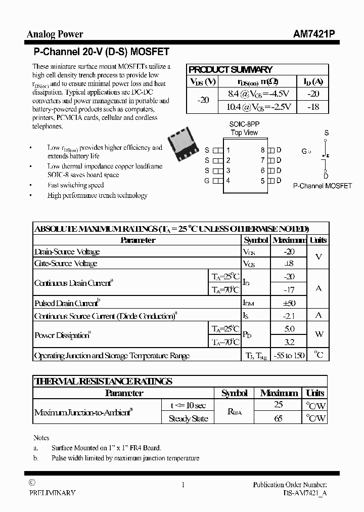 AM7421P_8641408.PDF Datasheet