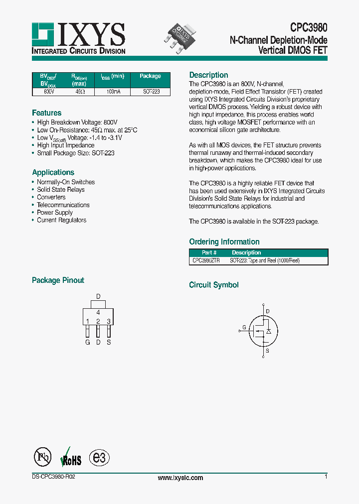 CPC3980_8642411.PDF Datasheet