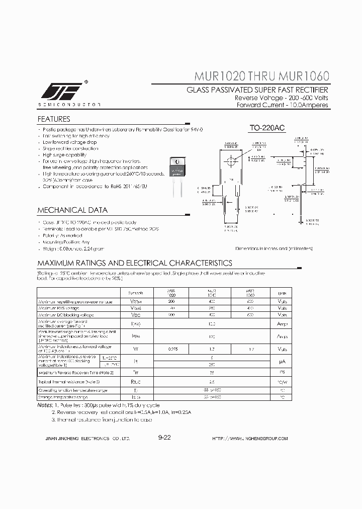 MUR152_8648725.PDF Datasheet