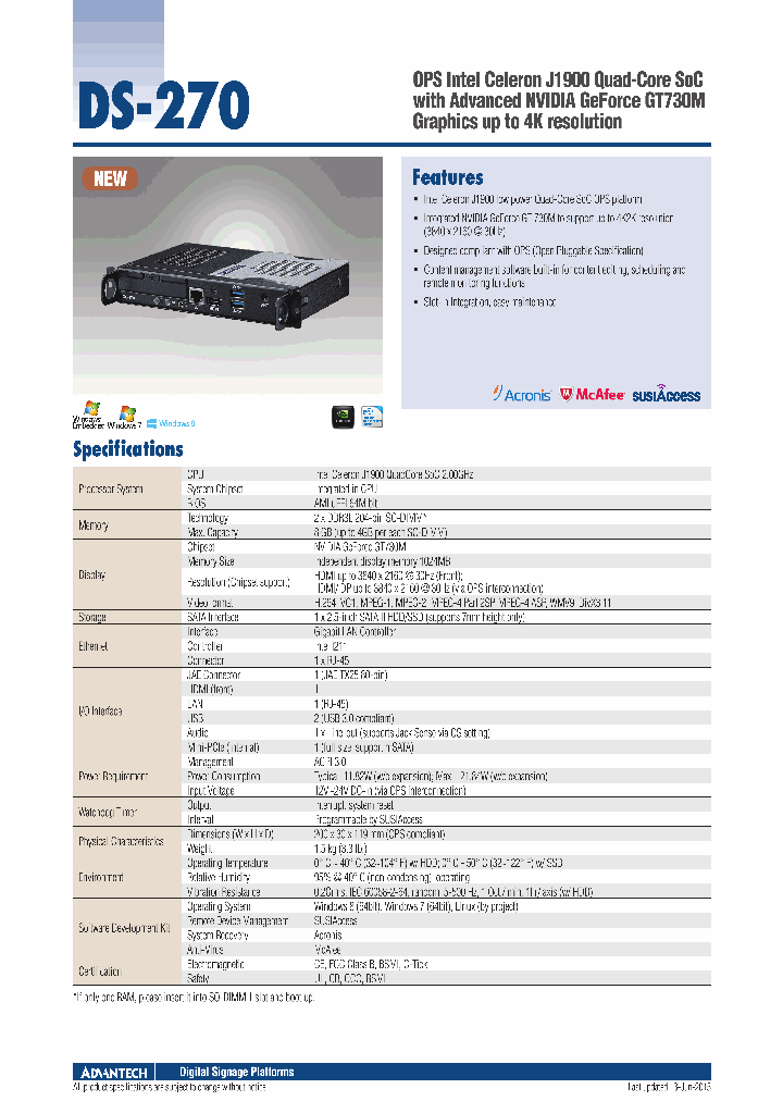 DS-270GB-S6A1E_8649936.PDF Datasheet