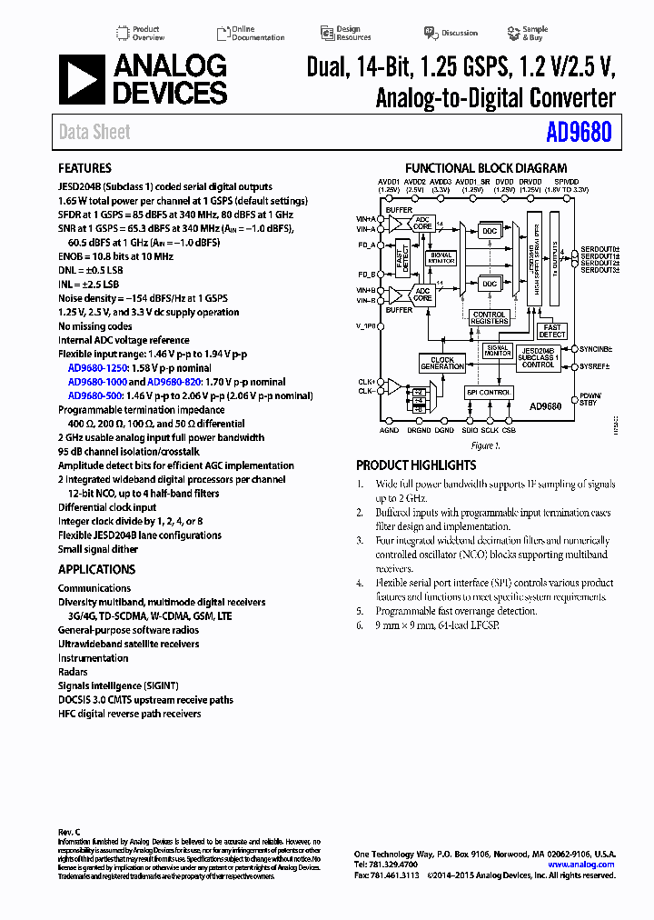 AD9680-LF1000EBZ_8651869.PDF Datasheet