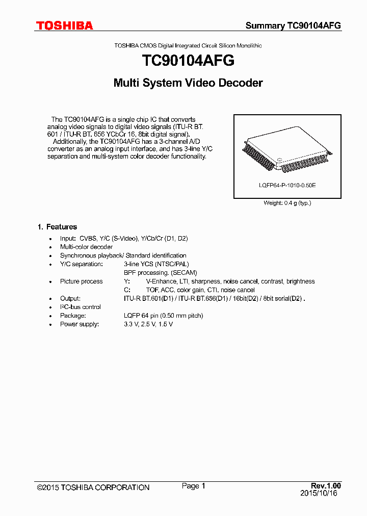 TC90104AFG_8660599.PDF Datasheet