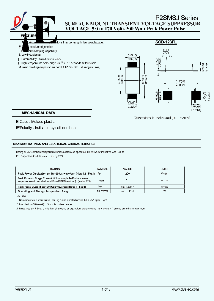 P2SMSJ80A_8668386.PDF Datasheet