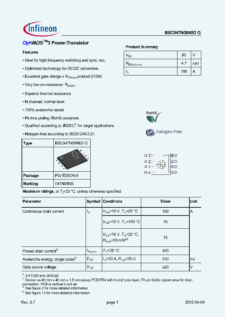 BSC047N08NS3G-12_8668346.PDF Datasheet