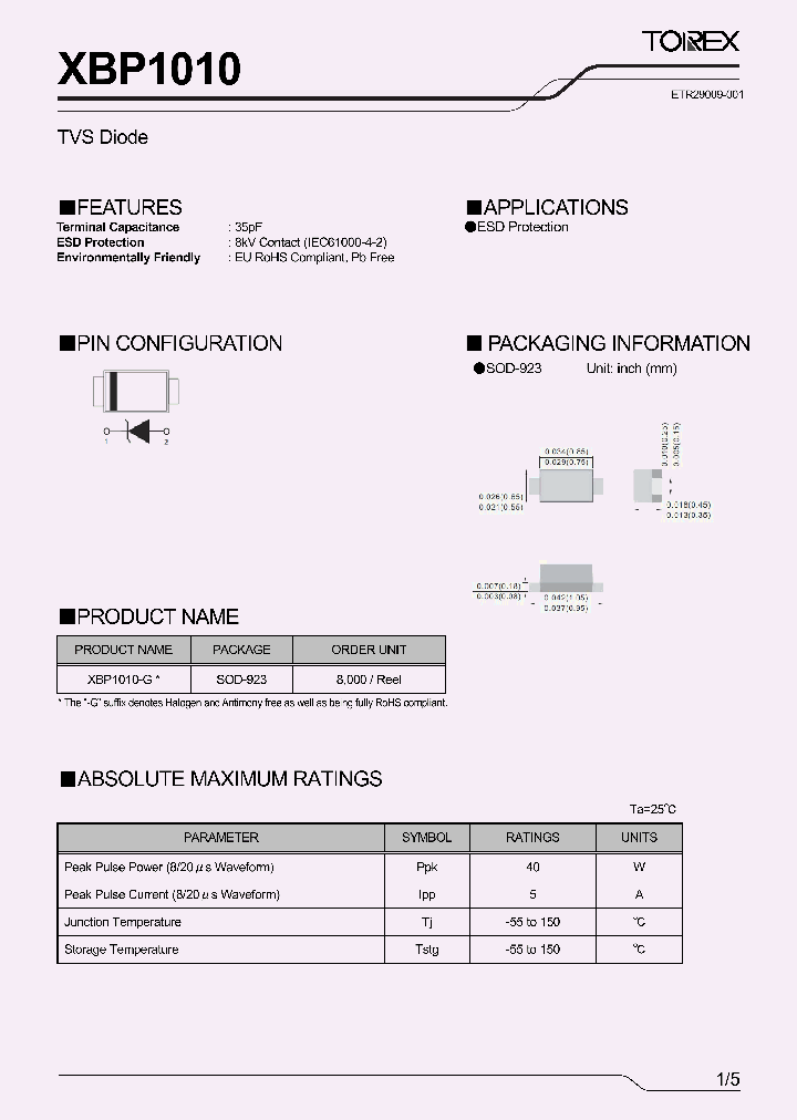 XBP1010-G_8669233.PDF Datasheet