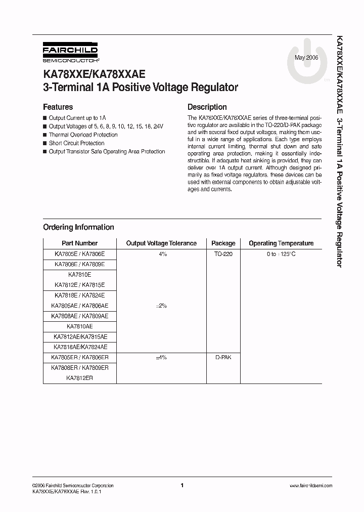 KA7805ER_8685386.PDF Datasheet