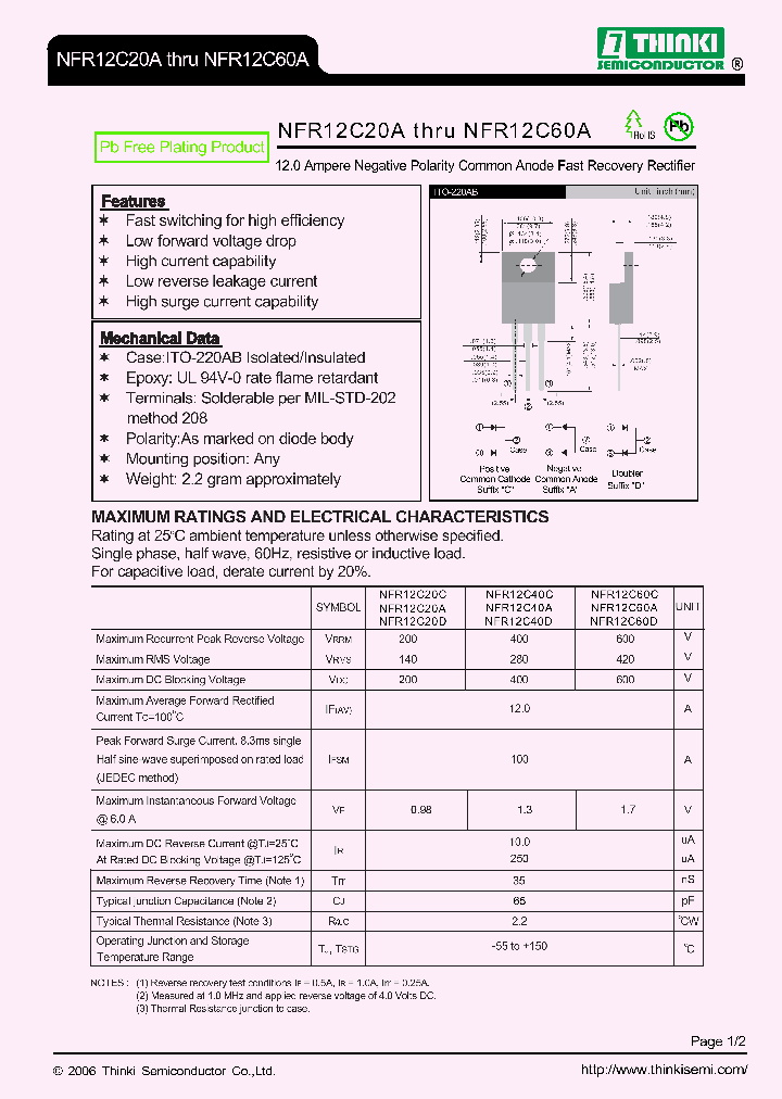 NFR12C20A_8691729.PDF Datasheet