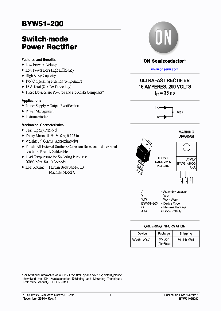 BYW51-200_8691966.PDF Datasheet