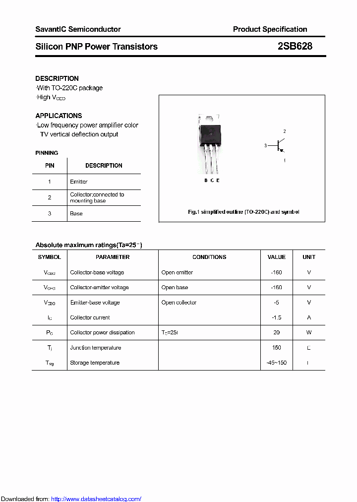 2SB628_8696003.PDF Datasheet