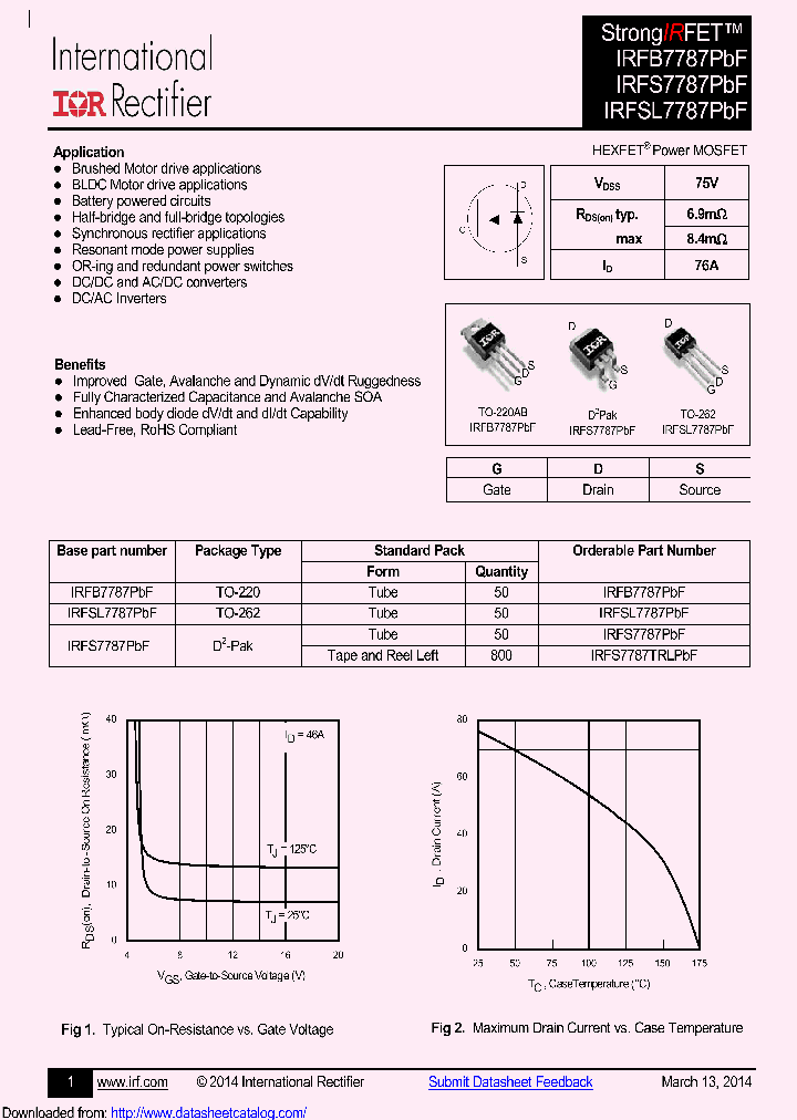 IRFSL7787_8696772.PDF Datasheet