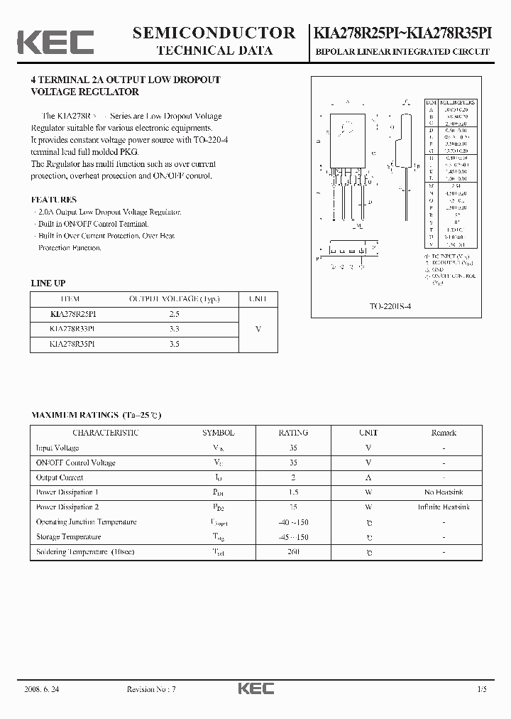 KIA278R35PI_8699170.PDF Datasheet