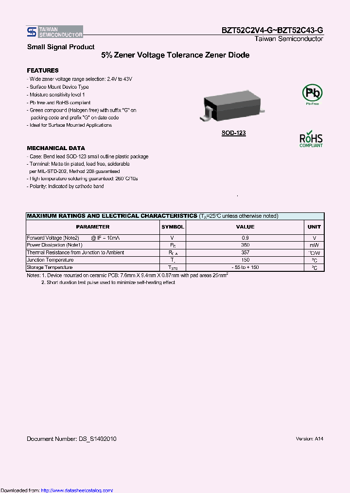 BZT52C7V5-G_8702554.PDF Datasheet