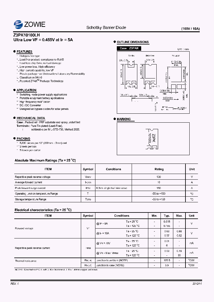 Z3PK10100LH_8705500.PDF Datasheet