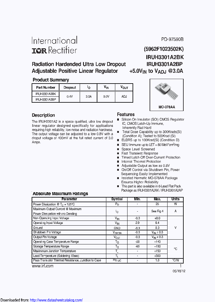 IRUH3301A2B_8706860.PDF Datasheet
