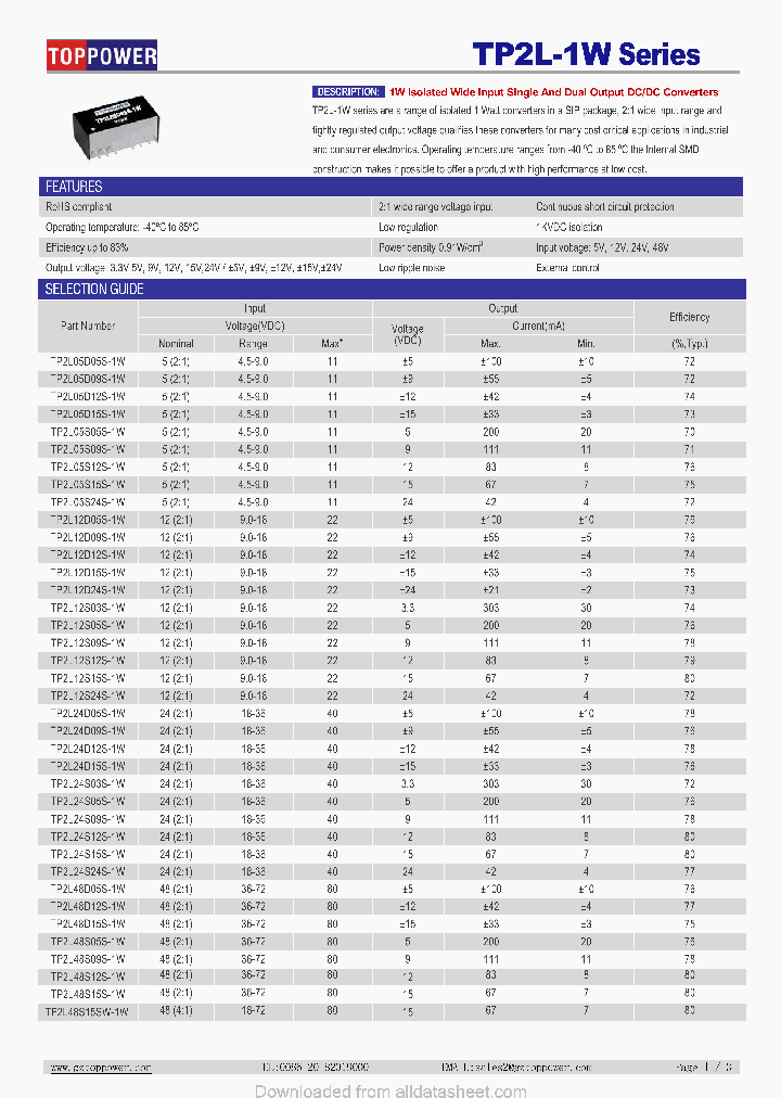 TP2L-1W_8709904.PDF Datasheet