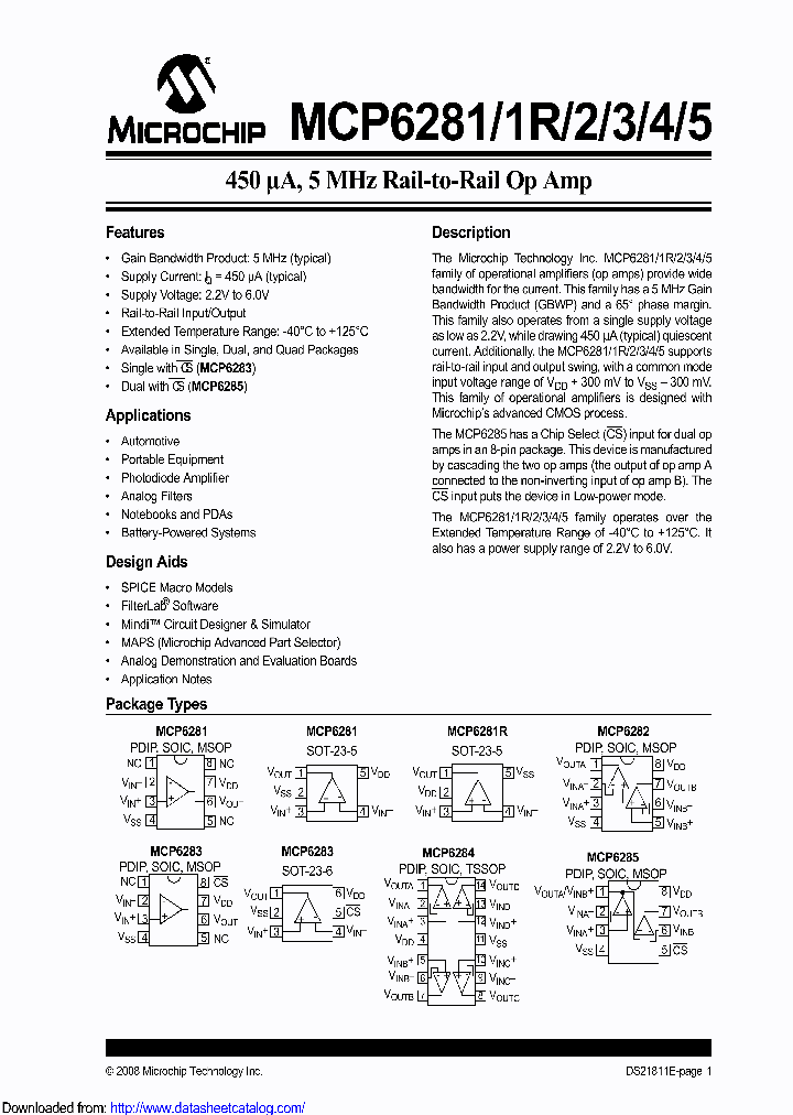 MCP6284T-ESLDAA_8712480.PDF Datasheet