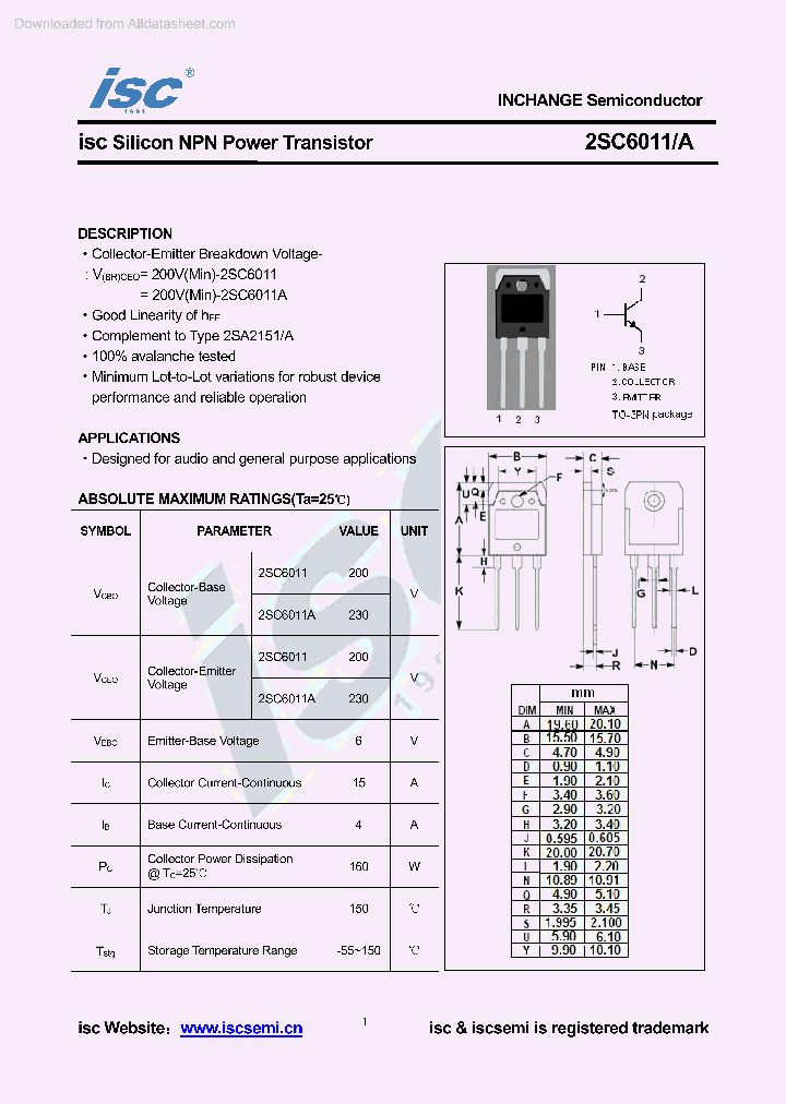 2SC6011A_8714399.PDF Datasheet