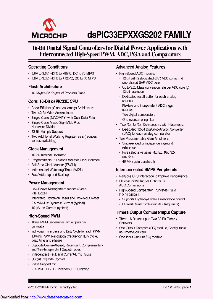 DSPIC33EP16GS202_8716559.PDF Datasheet