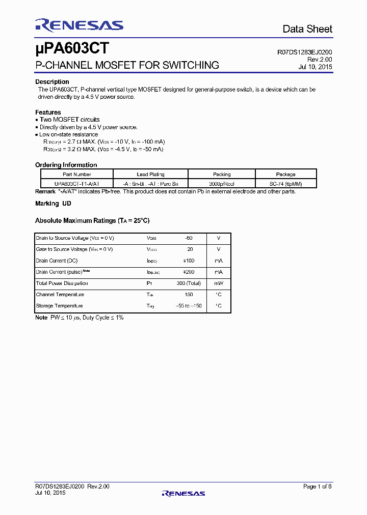 UPA603CT_8721649.PDF Datasheet