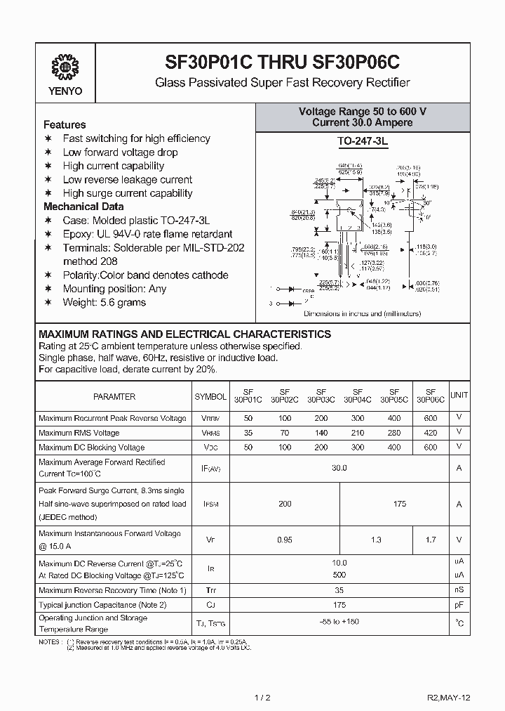 SF30P01C_8722887.PDF Datasheet