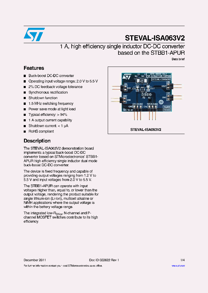 STEVAL-ISA063V2_8723959.PDF Datasheet